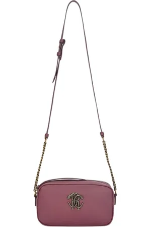 Roberto Cavalli Taske, Dame, Rød, ONE SIZE, Uld, Spejlslange Kamerataske Kompakt Design