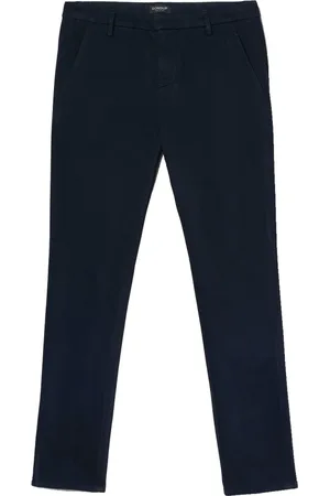 Dondup Bukser, Herre, Blå, W35, Bomuld, Pantalone Gaubert Slim Chino
