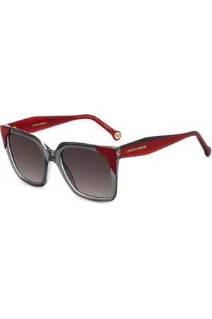 Carolina Herrera Tilbehør, Dame, Grå, 53 MM, Solbriller