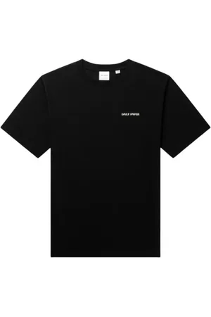 Daily paper Top, Herre, Sort, M, Bomuld, Cotton Lightweight Jersey Crewneck T-Shirt