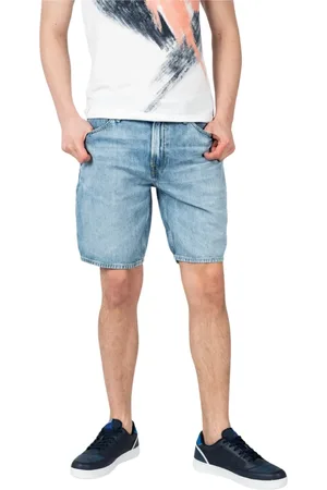 Guess Shorts, Herre, Blå, W30, Denim, Denim Shorts