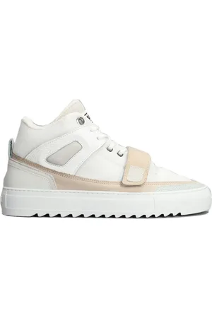 Mason Garments Sko, Herre, Hvid, 45 EU, Uld, Firenze Mid Sneakers