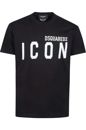 Dsquared2 Top, Herre, Sort, XL, Cool Fit Ikonisk T-shirt