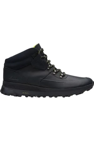 Clarks Sko, Herre, Sort, 41 EU, Læder, ATL Trek Mid Støvletter