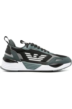 EA7 Sko, Herre, Flerfarvet, 44 1/2 EU, Polyester, Sneaker