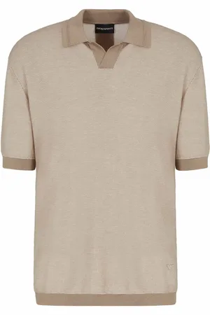 Emporio Armani Top, Herre, , L, Uld, Polo Shirt Ss25
