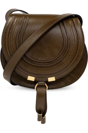 Chloé Taske, Dame, Brun, ONE SIZE, Uld, Skuldertaske Marcie Small