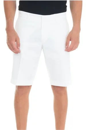 FAY Shorts, Herre, Hvid, W40, Bomuld, Bomulds Bermuda Shorts