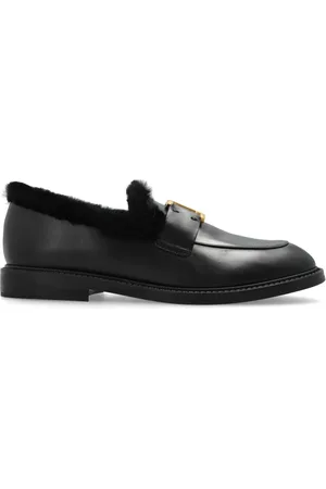 Chloé Sko, Dame, Sort, 41 EU, Uld, Sko Marcie Type Loafers