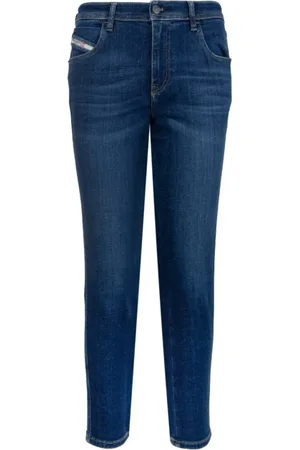 Diesel Jeans, Dame, Blå, W30, Bomuld, Babhila Jeans