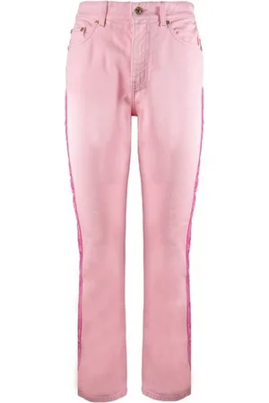 Chiara Ferragni Jeans, Dame, Lyserød, W26, Bomuld, Cropped Jeans
