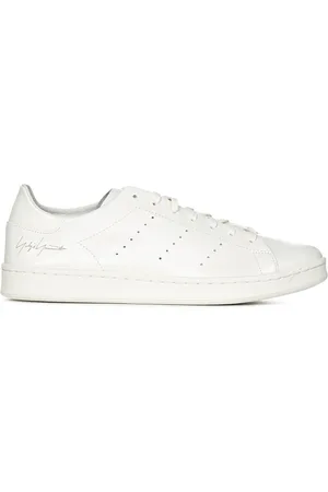 Y-3 Sko, Dame, Hvid, 38 EU, Uld, Hvide Lædersneakers Stilfuld Komfort