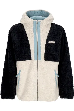 Columbia Jakke, Herre, Flerfarvet, XL, Uld, Sherpa Shearling Lynlås Jakke