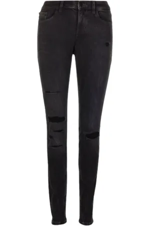 Calvin Klein Jeans, Dame, Blå, W26, Bomuld, Skinny Jeans