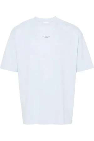Drôle de Monsieur Top, Herre, Blå, S, Lyseblå T-shirt