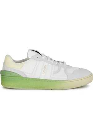 Lanvin Sko, Dame, Grøn, 36 EU, Læder, Fashionable sneakers til kvinder