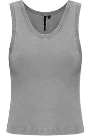 Entire Studios Top, Dame, Grå, XS, Bomuld, Cropped Top