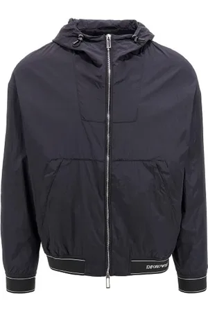 Emporio Armani Jakke, Herre, Blå, 4XL, Ultralet marineblå jakke