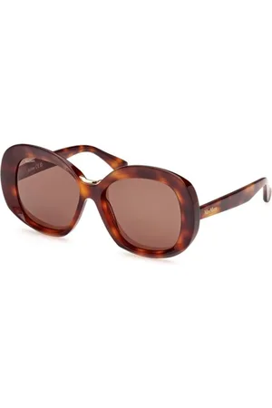 Max Mara Tilbehør, Dame, Brun, 55 MM, Dark Havana Solbriller