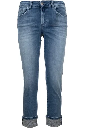 Liu Jo Jeans, Dame, Blå, W32, Bomuld, Skinny Jeans
