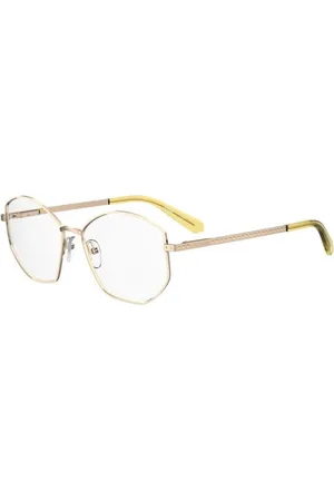 Moschino Tilbehør, unisex, Gul, 55 MM, Uld, Solbriller