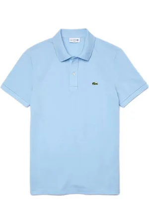 Lacoste Top, Herre, Blå, 3XL, Bomuld, Klassisk Polo Shirt
