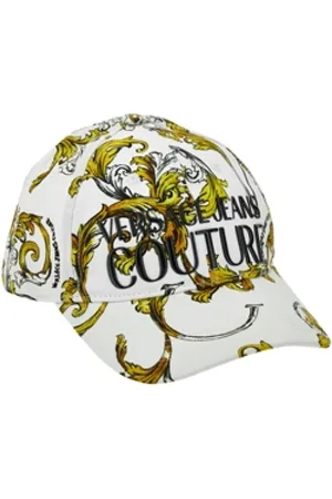 VERSACE Tilbehør, Dame, Flerfarvet, ONE SIZE, Hvide hatte