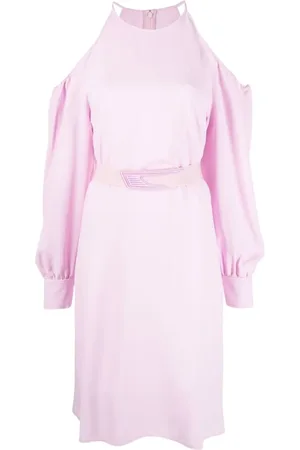Stella McCartney Kjole, Dame, Lyserød, M, Uld, Cut Out Kjole