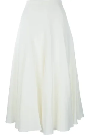Fabiana Filippi Nederdel, Dame, Hvid, XS, Elegant Gonne Kjole til Kvinder