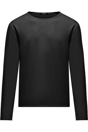 Bomboogie Strik, Herre, Sort, 2XL, Bomuld, Bomulds Crew-neck Sweater