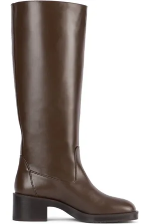 Stuart Weitzman Sko, Dame, Brun, 39 1/2 EU, Læder, Kaia Knæhøje Støvle