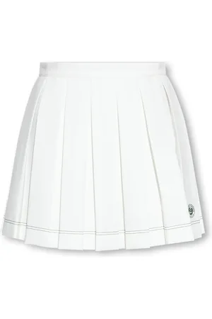Lacoste Nederdel, Dame, Hvid, XL, Plisseret nederdel