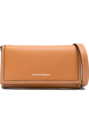 ERMANNO SCERVINO Tilbehør, Dame, Brun, ONE SIZE, Uld, Stilfuld pung med unikt design