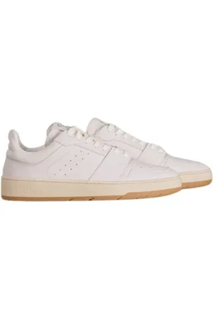 Closed Sko, Dame, Hvid, 37 EU, Læder, Hvide perforerede sneakers med udtagelig sål