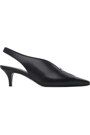 Courrèges Sko, Dame, Sort, 39 EU, Læder, Læder Kitten Heels