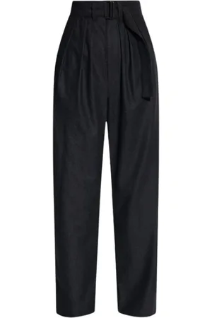 LEMAIRE Bukser, Dame, Sort, S, Bomuld, W Belt Cropped Bukser