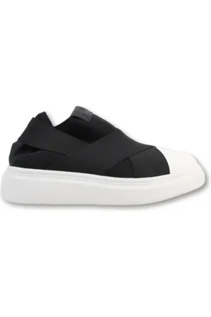FESSURA Sko, Dame, Sort, 35 EU, Elastisk Sneaker Edge X