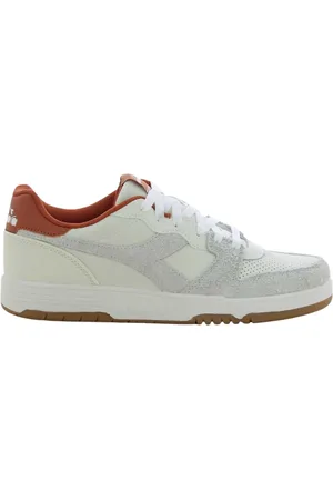 Diadora Sko, Herre, Hvid, 46 EU, Herresko i Oker Farve