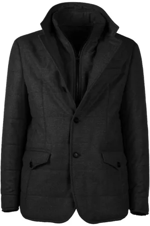 Loro Piana Jakke, Herre, Sort, M, Uld, Uld og Cashmere Jakke
