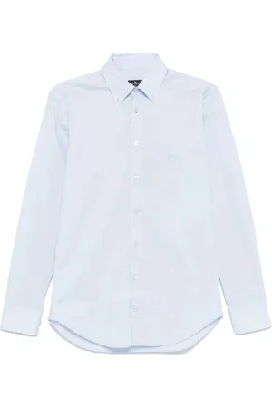 Etro Skjorte, Herre, Blå, 2XL, Uld, Logo Skjorte Mrib0006Av607 B3033 Stil