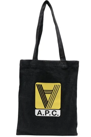 A.P.C. Taske, Herre, Blå, ONE SIZE, Denim, Lou Denim Tote Bag