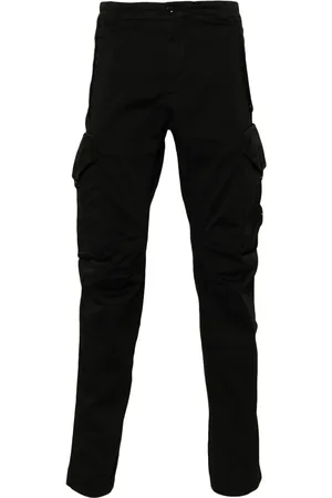 C.P. Company Bukser, Herre, Sort, S, Bomuld, Stretch Sateen Utility Cargo Lens Bukser