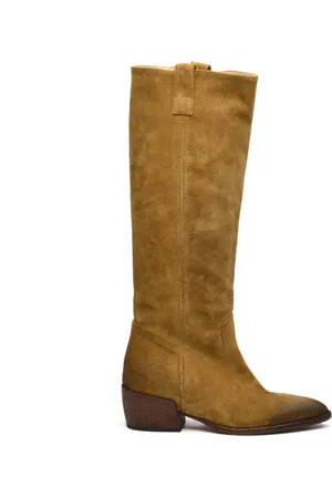 Elena Iachi Sko, Dame, , 37 EU, Suede, Suede Texano Støvler