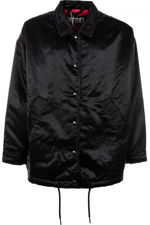 Diesel Jakke, Dame, Sort, M, Uld, G-Kat Giacca Light Jacket
