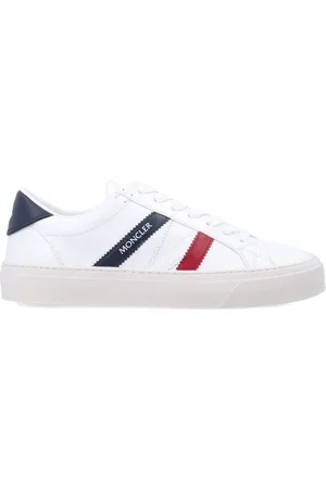 Moncler Sko, Herre, Hvid, 39 EU, Tyl, Sneakers Monaco2 Style