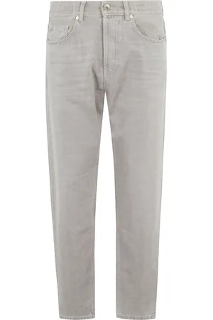 ELEVENTY Jeans, Herre, Grå, W33, Bomuld, Relaxed Fit Pocket Jeans