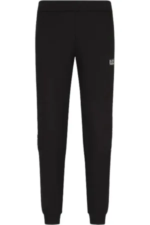 EA7 Bukser, Herre, Sort, XL, Polyester, Bukser Sort