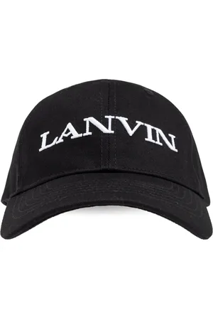 Lanvin Tilbehør, Herre, Sort, 56 CM, Bomuld, Baseball Cap
