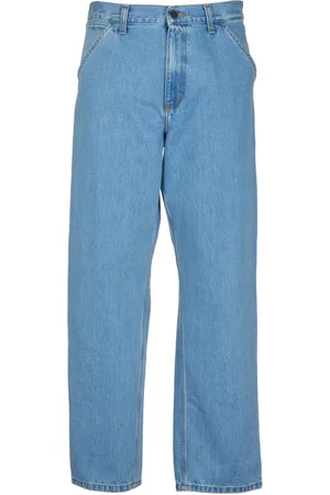 Carhartt Jeans, Herre, Blå, XL, Bomuld, Jeans med Single Knee Pant