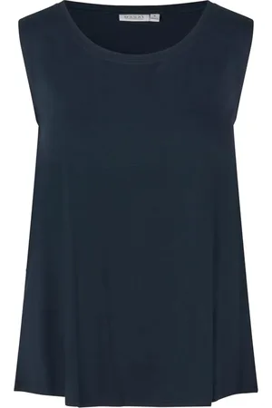 Masai Top, Dame, Blå, 2XL, Tyl, Maelisa Ærmeløs Top